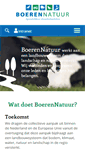 Mobile Screenshot of boerennatuur.nl