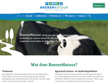 Tablet Screenshot of boerennatuur.nl